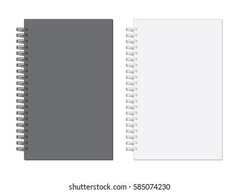 notebook for your design and logo. Mock up