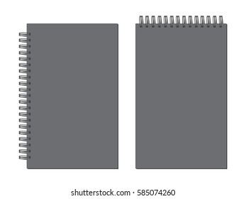notebook for your design and logo. Mock up
