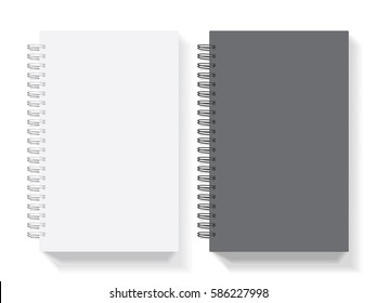 Notebook For Your Design And Logo. Mock Up