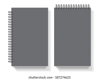 notebook for your design and logo. Mock up