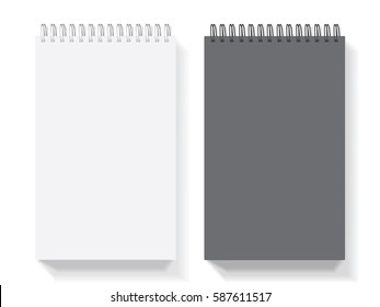 notebook for your design and logo. Mock up
