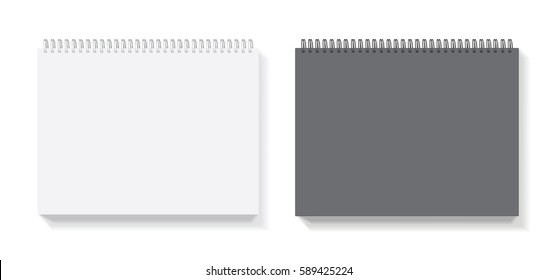 notebook for your design and logo. Mock up