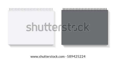 notebook for your design and logo. Mock up