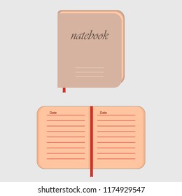 notebook for your entries