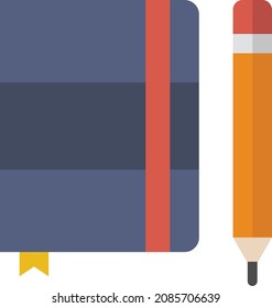 notebook-3 icon vector illustration logo style