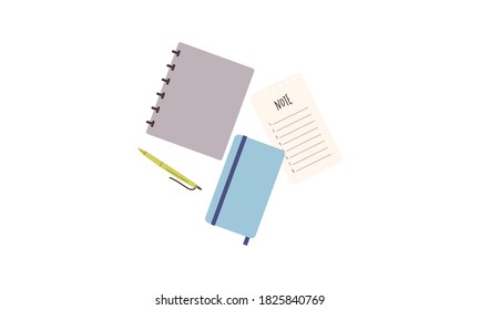 Logo für Notebooks oder Notebooks, Vektorgrafik 