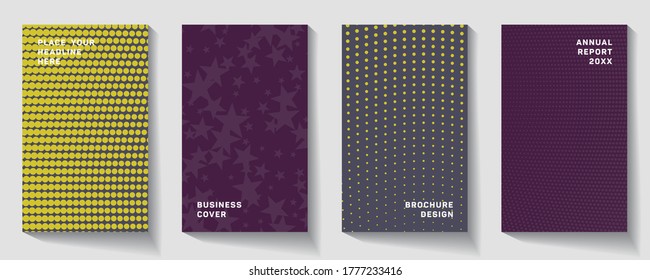 Notebooks, reports, magazines. Modern corporate design. Ad banner form texture. Geometric mock-up texture.