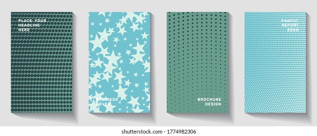 Notebooks, reports, magazines. Text frame surface. Geometric mock-up texture. Flier fiber.