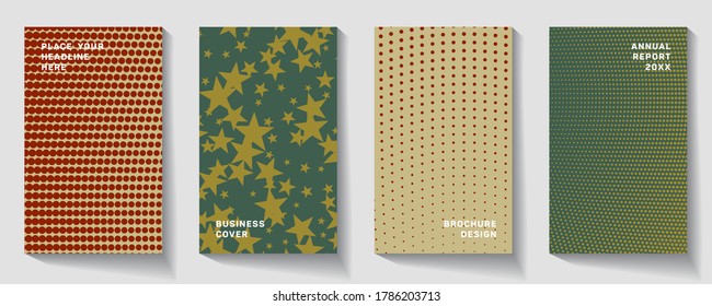 Notebooks, reports, magazines. Text frame surface. Geometric mock-up texture. Polygonal space icon.