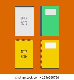 Notebooks and Spiral Notebook Set

