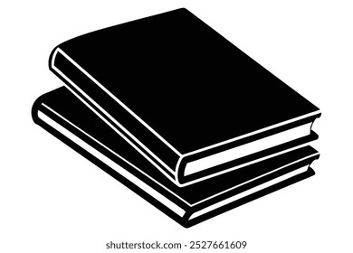 Vector de cuadernos sobre fondo blanco