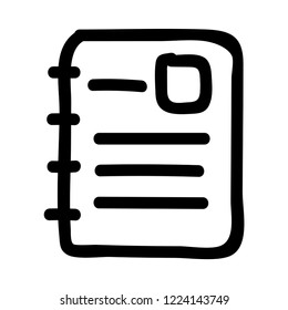 notepad   binder   diary  