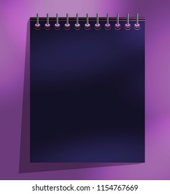 notepad calendar template