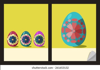 Notepad cover templates with easter eggs