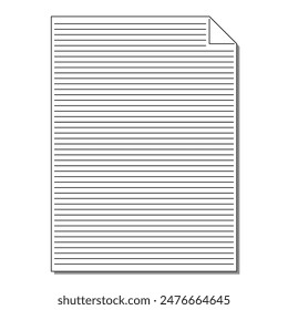 Notepad Element Illustrator Graphic Vector