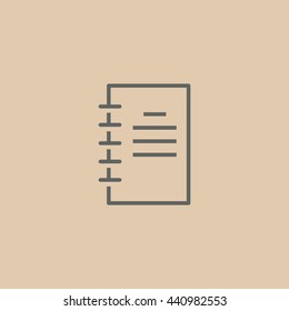 Notepad icon