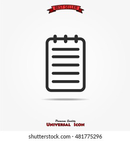 Notepad icon