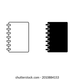 Notepad icon for apps and web sites