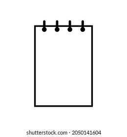 Icono de Bloc de notas para aplicaciones y sitios web