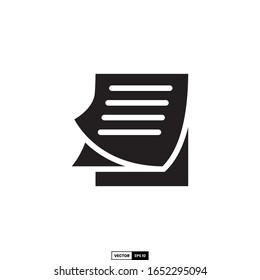 notepad icon, design inspiration vector template for interface and any purpose