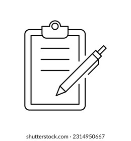 Notepad icon design. isolated on white background. vector illustration