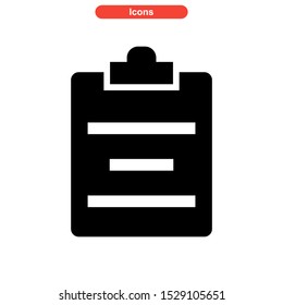 notepad icon isolated sign symbol vector illustration - high quality black style vector icons
