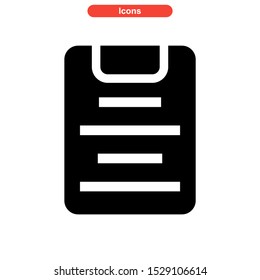 notepad icon isolated sign symbol vector illustration - high quality black style vector icons
