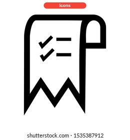 notepad icon isolated sign symbol vector illustration - high quality black style vector icons
