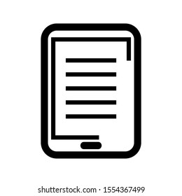 notepad icon isolated sign symbol vector illustration - high quality black style vector icons
