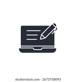 notepad icon. linear style sign for mobile concept and web design. Vector icon. Symbol, logo illustration. Vector graphics