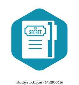 Notepad icon. Simple illustration of notepad vector icon for web