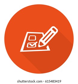 notepad icon stock vector illustration
