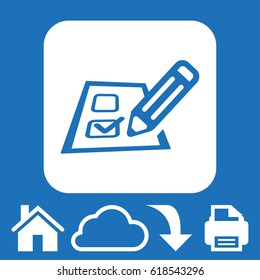 notepad icon stock vector illustration