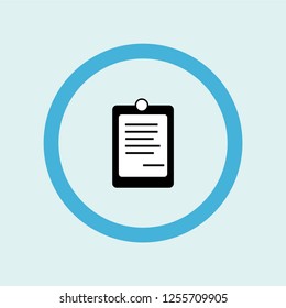 notepad icon symbol. Premium quality isolated notepad vector icon in trendy style. notepad element.