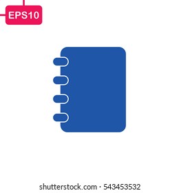 Notepad Icon, Vector