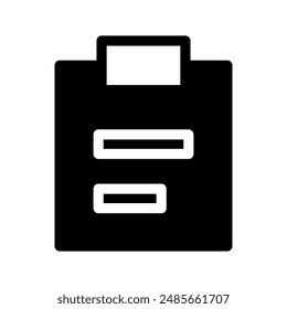 Notepad Icon Vector Symbol Design Illustration