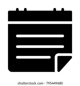 notepad  notebook page