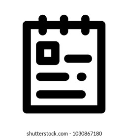 notepad page sheet 