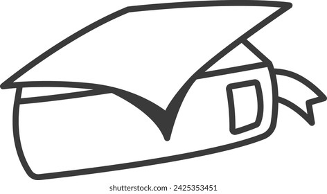 Notepad With Sheet Doodle Vector Illustration
