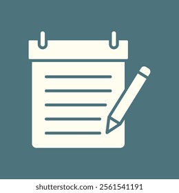 Notepad trendy artwork beautiful abstract vector illustration colorful useable design.eps