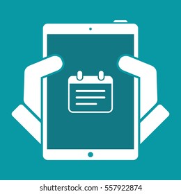 Notepad - Vector flat minimal icon