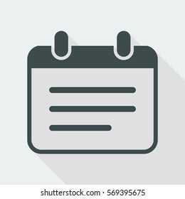 Notepad - Vector flat minimal icon