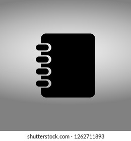 notepad vector icon