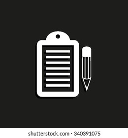 notepad - vector icon