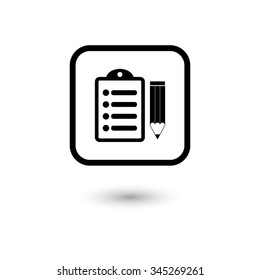 notepad - vector icon