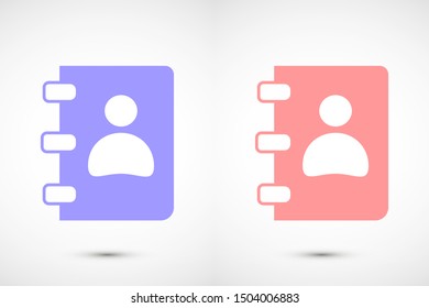 Notepad vector icon. Black illustration isolated for graphic and web design. Notepad vector icon. icon on white background. Notepad vector icon.