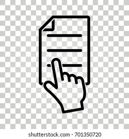 Notepad vector icon. Black illustration isolated for graphic and web design.