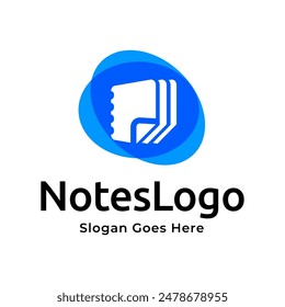 notepad vector, icon or logo sign symbol illustration