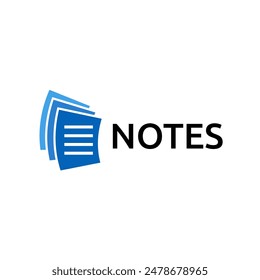 notepad vector, icon or logo sign symbol illustration