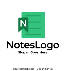 notepad vector, icon or logo sign symbol illustration